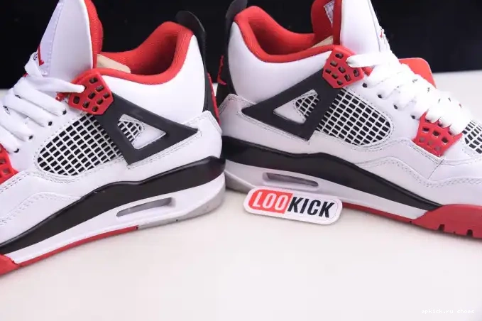 Rep 4 Air Jordan Red (2020) Fire DC7770-160 Retro 0508